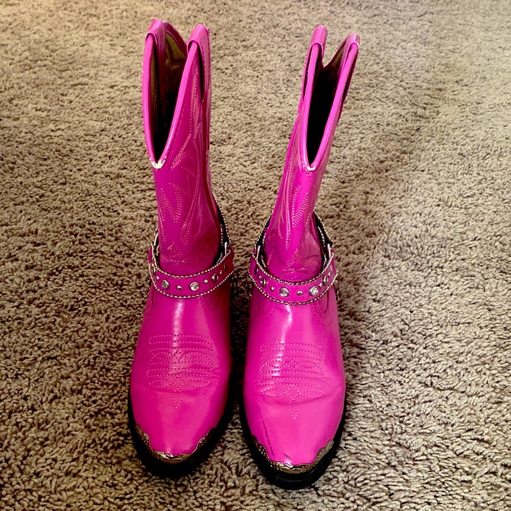 Austin’s Trading Co Pink Cowgirl Boots Size 2